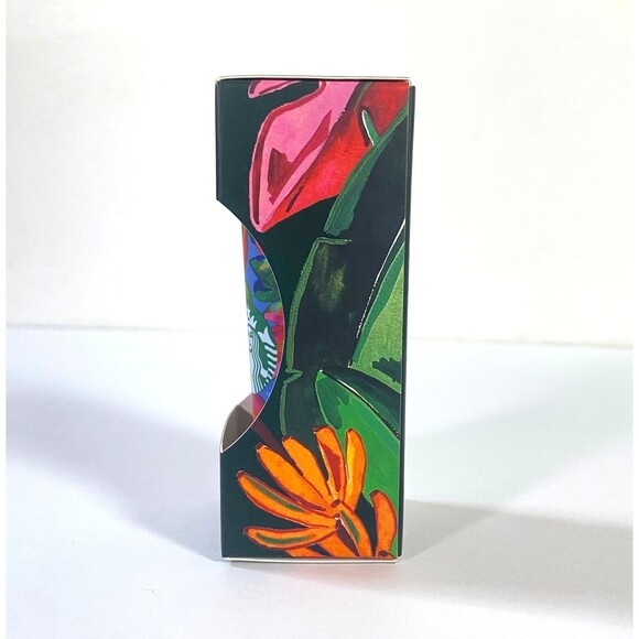 Starbucks Farm Rio Brazilian Banana Leaf Mini Tumbler Keychain Lot of 2 Multi - Picture 7 of 15